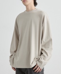 【EASY COMFORTシリーズ】UVカット USAコットン ベーシックロンT