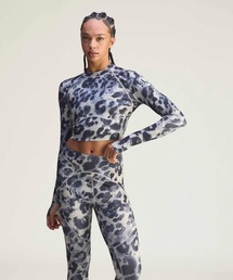 adidas by Stella McCartney | adidas by Stella McCartney トレーニング 長袖 プリント クロップトップ / ヨガウェア【adidas by Stella McCartney】/ アディダス adidas(Tシャツ/カットソー)