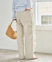 ❣️新品未使用❣️Spick＆S pan ベージュ コットン ワイドパンツ Spick and Span｜スピック＆スパンのパンツ（レディース／カラーが