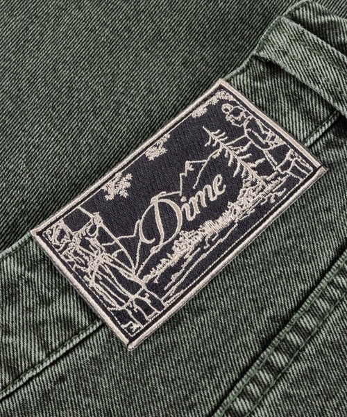 DIME(ダイム)の「Dime/ダイム デニムパンツ Baggy Denim Pants(デニムパンツ・メンズ・インディゴブルー/グリーン/ブルー/ブラック・28/30/32/34)」の16枚目の写真