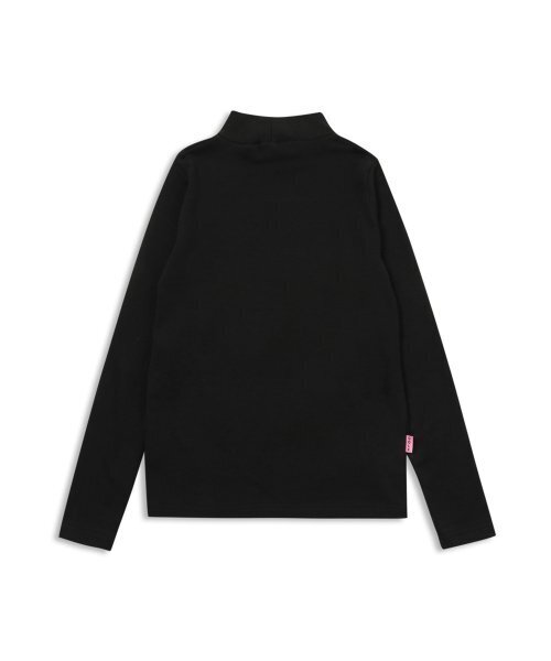 MACKY(マッキー)の「ハーフネックレイヤーティーシャツブラック(Tシャツ/カットソー・レディース・その他・1)」の3枚目の写真