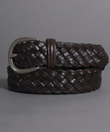 SOMETHING（サムシング）の「SOMETHING/サムシング 30mm 本革 メッシュレザーベルト（ベルト）」