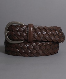 SOMETHING（サムシング）の「SOMETHING/サムシング 30mm 本革 メッシュレザーベルト（ベルト）」