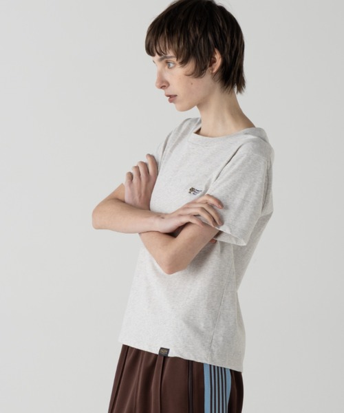 PENDLETON(ペンドルトン)の「ロゴEMB・ティ【レディース専用】(Tシャツ/カットソー・レディース・ブラック/杢グレー/オフホワイト/ミント/コーラル・WOMENS)」の9枚目の写真