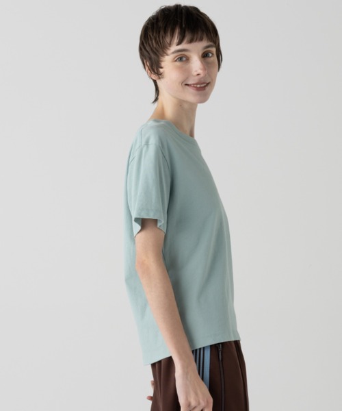 PENDLETON(ペンドルトン)の「ロゴEMB・ティ【レディース専用】(Tシャツ/カットソー・レディース・ブラック/杢グレー/オフホワイト/ミント/コーラル・WOMENS)」の17枚目の写真