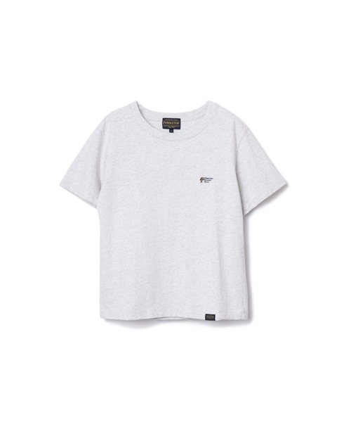 PENDLETON(ペンドルトン)の「ロゴEMB・ティ【レディース専用】(Tシャツ/カットソー・レディース・ブラック/杢グレー/オフホワイト/ミント/コーラル・WOMENS)」の15枚目の写真