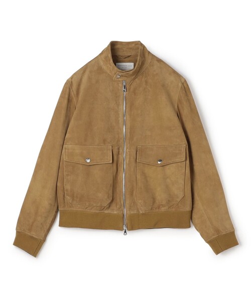TOMORROWLAND (トゥモローランド)の「【別注】EMMETI GREYSON ラムスエード ドライビングブルゾン(ブルゾン・メンズ・キャメル・M/S)」の1枚目の写真