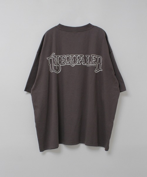 RNA(アールエヌエー)の「M2630 RUFFIAN WOLF BIG T(Tシャツ/カットソー・レディース・ホワイト/スミクロ/ラベンダー・MEDIUM)」の9枚目の写真