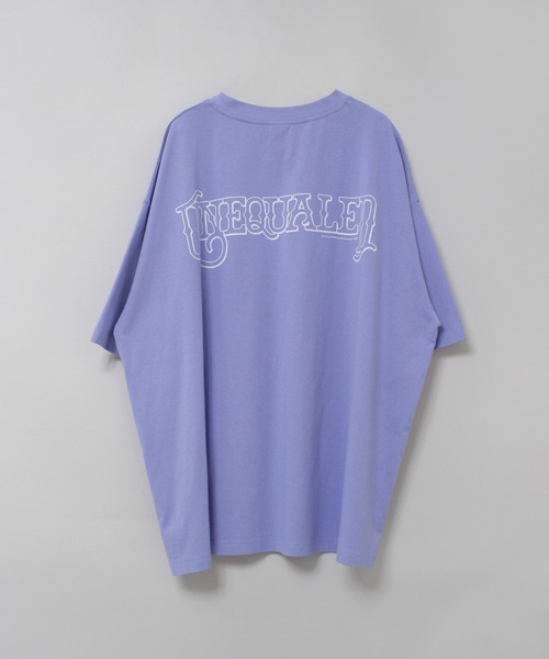 RNA(アールエヌエー)の「M2630 RUFFIAN WOLF BIG T(Tシャツ/カットソー・レディース・ホワイト/スミクロ/ラベンダー・MEDIUM)」の14枚目の写真