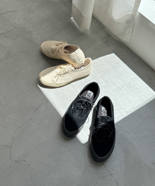 VANS(バンズ)の「VANS LX Authentic Ease/VN000EHFGBA,SAN(スニーカー・レディース・サンドベージュ/ブラック・7/6.5/6/5.5/10/9/8)」の3枚目の写真