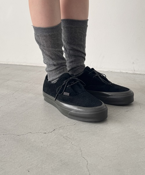 VANS(バンズ)の「VANS LX Authentic Ease/VN000EHFGBA,SAN(スニーカー・レディース・サンドベージュ/ブラック・7/6.5/6/5.5/10/9/8)」の4枚目の写真