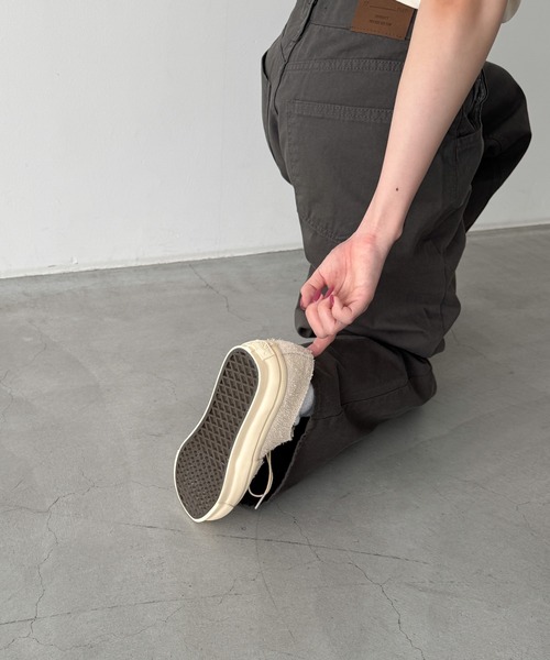 VANS(バンズ)の「VANS LX Authentic Ease/VN000EHFGBA,SAN(スニーカー・レディース・サンドベージュ/ブラック・7/6.5/6/5.5/10/9/8)」の7枚目の写真
