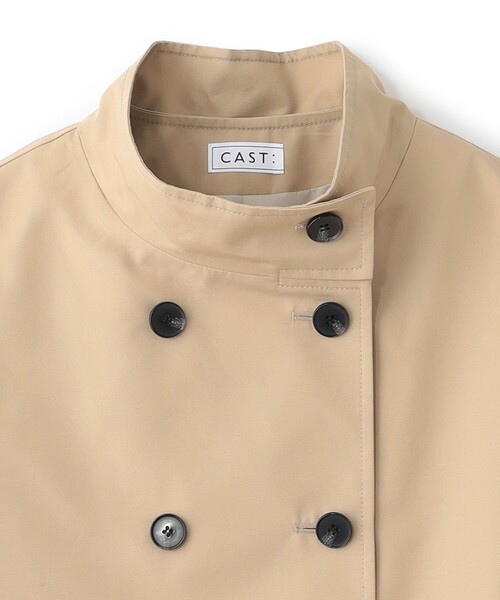 CAST:（キャストコロン）の「【万能シリーズ/機能性付き】マルチウェイコート（トレンチコート・レディース・ネイビー/ベージュ/オフホワイト・S/M）」の5枚目の写真