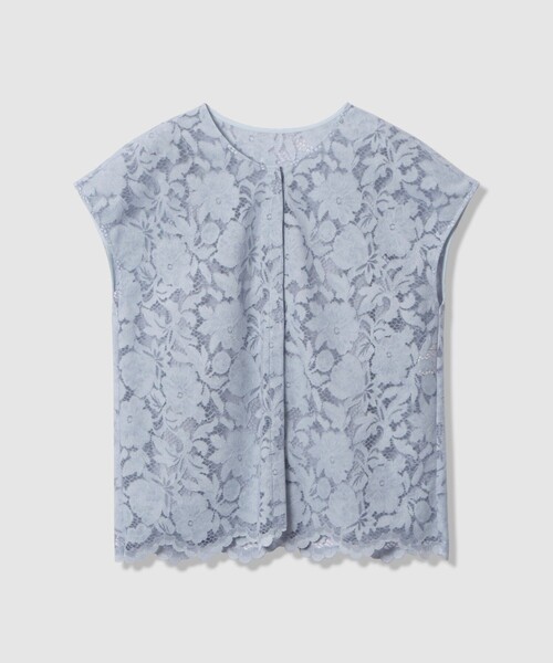 ANAYI(アナイ)の「コードレーススカラヘム ブラウス(シャツ/ブラウス・レディース・ブルー・38/36)」の12枚目の写真