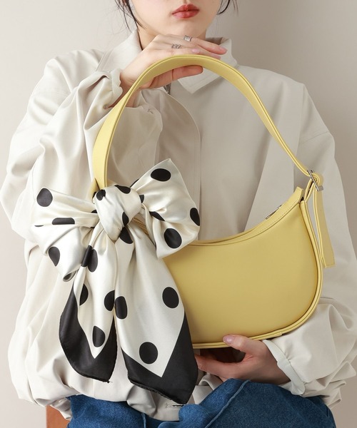 RAGEBLUE(レイジブルー)の「カーブフレームミニショルダーバッグ(ショルダーバッグ・レディース・ブラック/ブラウン系/イエロー・FREE)」の3枚目の写真