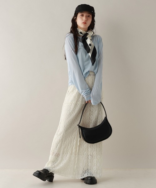 RAGEBLUE(レイジブルー)の「カーブフレームミニショルダーバッグ(ショルダーバッグ・レディース・ブラック/ブラウン系/イエロー・FREE)」の5枚目の写真