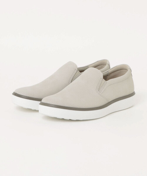 ECCO(エコー)の「ECCO 快適 やさしい履き心地 SOFT 60 メンズ 本革 スリッポン(スリッポン・メンズ・ベージュ・41)」の1枚目の写真