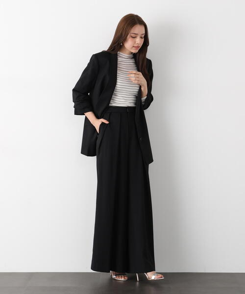 PINKY&DIANNE（ピンキーアンドダイアン）の「◆タックプリーツフレアパンツ（その他パンツ・レディース・ブラック/ホワイト系その他2・36/38）」の17枚目の写真