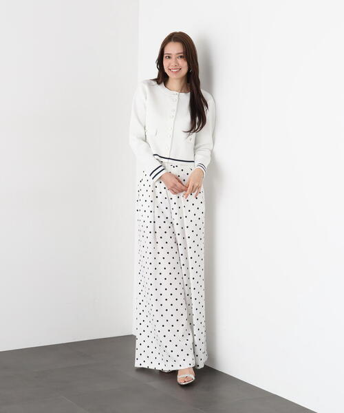 PINKY&DIANNE（ピンキーアンドダイアン）の「◆タックプリーツフレアパンツ（その他パンツ・レディース・ブラック/ホワイト系その他2・36/38）」の10枚目の写真