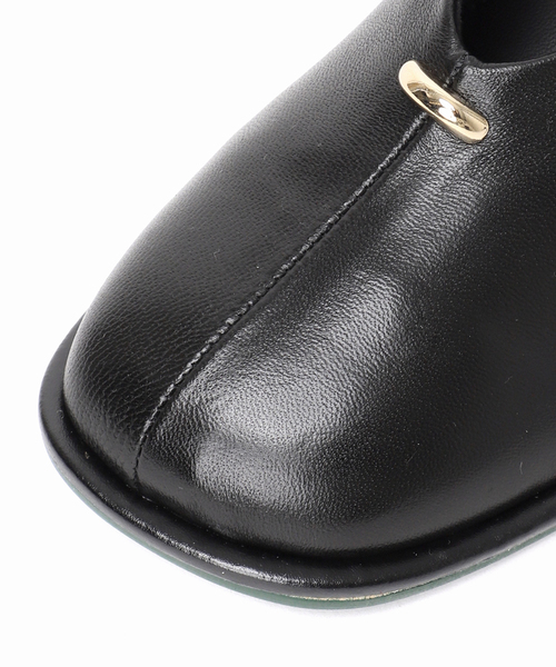 GRISE（グリーズ）の「《追加》GRISE6cmレザーオブリークハイバンプパンプス（パンプス・レディース・アイボリー/キャメル/ブラック・25cm/24.5cm/23cm/22cm/24cm/23.5cm/22.5cm）」の4枚目の写真