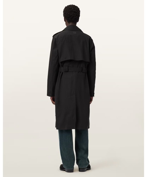 ALLSAINTS（オールセインツ）の「BASTILLE TRENCH | BASTILLE トレンチ（トレンチコート・メンズ・ブラック・S/XS/L/M）」の7枚目の写真
