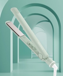 SALONIA（サロニア）の「SALONIA サロニア ストレート ヘアアイロン 24mm 2026年 春夏限定カラー フロー 海外対応 マイナスイオン コーティングプレート（美容器具）」