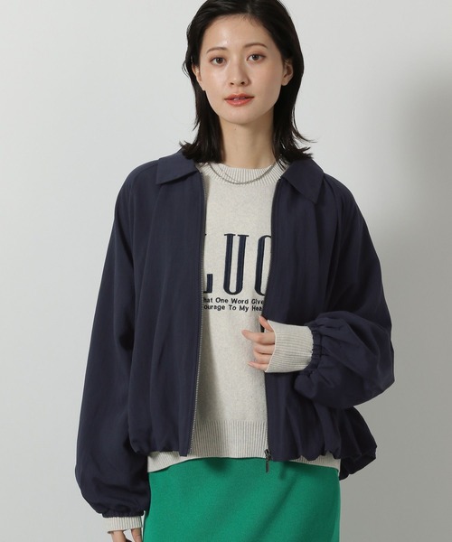 LAKOLE（ラコレ）の「バルーンブルゾン / 654310（ブルゾン・レディース・ネイビー/グレー/オフホワイト・FREE）」の3枚目の写真