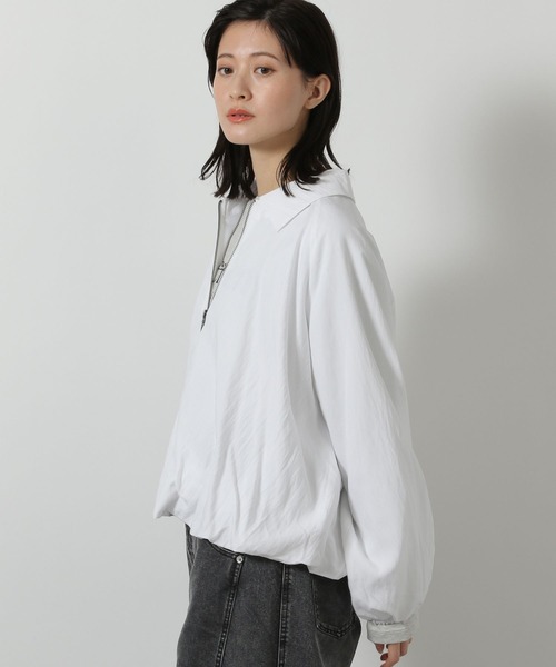 LAKOLE（ラコレ）の「バルーンブルゾン / 654310（ブルゾン・レディース・ネイビー/グレー/オフホワイト・FREE）」の8枚目の写真