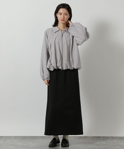 LAKOLE（ラコレ）の「バルーンブルゾン / 654310（ブルゾン・レディース・ネイビー/グレー/オフホワイト・FREE）」の10枚目の写真