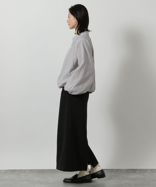 LAKOLE（ラコレ）の「バルーンブルゾン / 654310（ブルゾン・レディース・ネイビー/グレー/オフホワイト・FREE）」の11枚目の写真