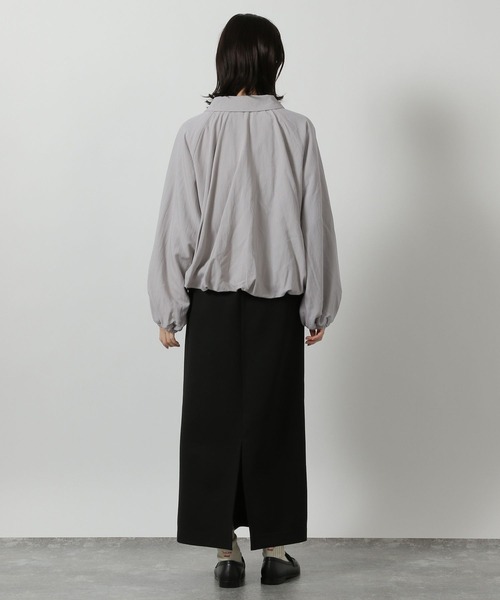 LAKOLE（ラコレ）の「バルーンブルゾン / 654310（ブルゾン・レディース・ネイビー/グレー/オフホワイト・FREE）」の12枚目の写真