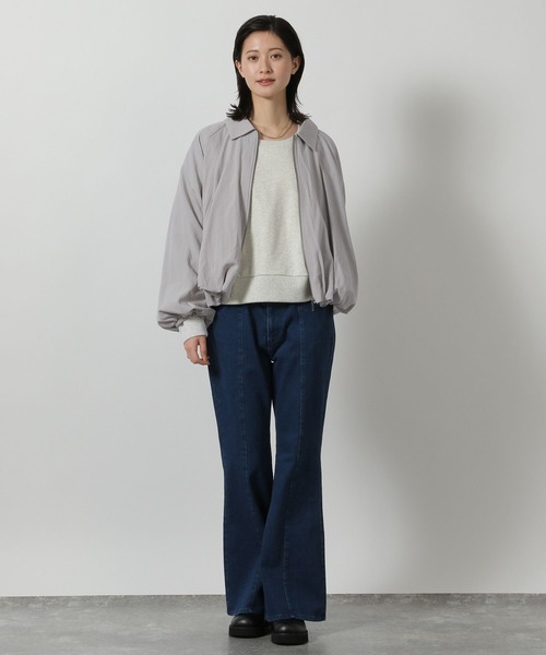 LAKOLE（ラコレ）の「バルーンブルゾン / 654310（ブルゾン・レディース・ネイビー/グレー/オフホワイト・FREE）」の13枚目の写真