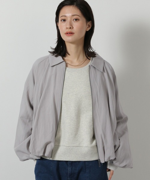 LAKOLE（ラコレ）の「バルーンブルゾン / 654310（ブルゾン・レディース・ネイビー/グレー/オフホワイト・FREE）」の17枚目の写真