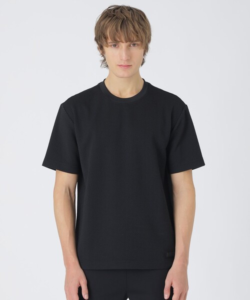 BLACK LABEL CRESTBRIDGE（ブラックレーベル・クレストブリッジ）の「【BLACK lab.】ラーベントリコットTシャツ（Tシャツ/カットソー・メンズ・ホワイト系その他/ブルー系その他2/ブラック/オフホワイト・XL/L/M）」の3枚目の写真