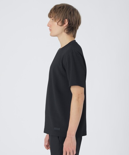 BLACK LABEL CRESTBRIDGE（ブラックレーベル・クレストブリッジ）の「【BLACK lab.】ラーベントリコットTシャツ（Tシャツ/カットソー・メンズ・ホワイト系その他/ブルー系その他2/ブラック/オフホワイト・XL/L/M）」の16枚目の写真