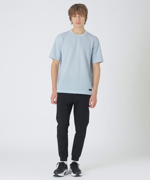 BLACK LABEL CRESTBRIDGE（ブラックレーベル・クレストブリッジ）の「【BLACK lab.】ラーベントリコットTシャツ（Tシャツ/カットソー・メンズ・ホワイト系その他/ブルー系その他2/ブラック/オフホワイト・XL/L/M）」の20枚目の写真