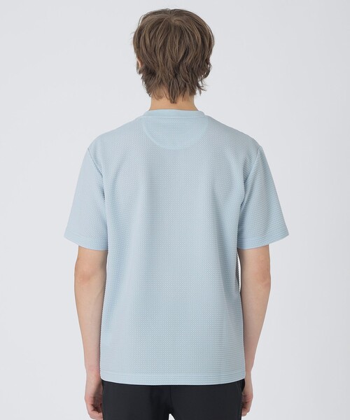 BLACK LABEL CRESTBRIDGE（ブラックレーベル・クレストブリッジ）の「【BLACK lab.】ラーベントリコットTシャツ（Tシャツ/カットソー・メンズ・ホワイト系その他/ブルー系その他2/ブラック/オフホワイト・XL/L/M）」の22枚目の写真