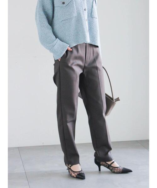 Te chichi（テチチ）の「ストレッチテーパードパンツ（その他パンツ・レディース・ベージュ/グリーン/ブラック/チャコールグレー・M/S）」の7枚目の写真
