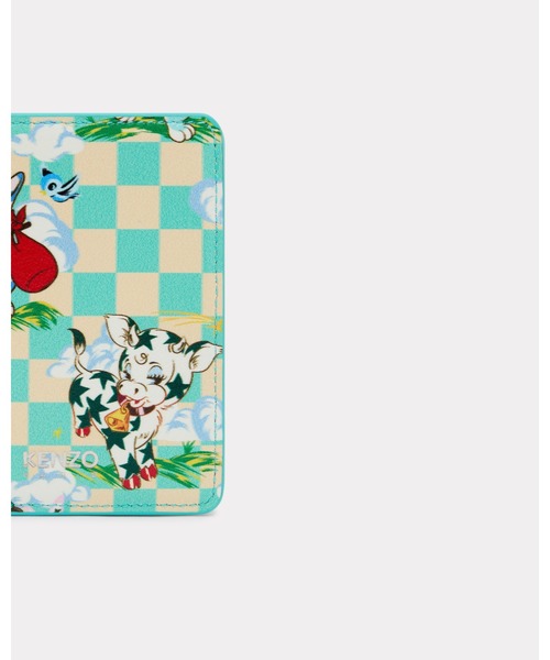 KENZO(ケンゾー)の「'KENZO Cartoon' レザー ミニ ウォレット(その他小物・メンズ・ブルー系その他・ONE SIZE)」の3枚目の写真