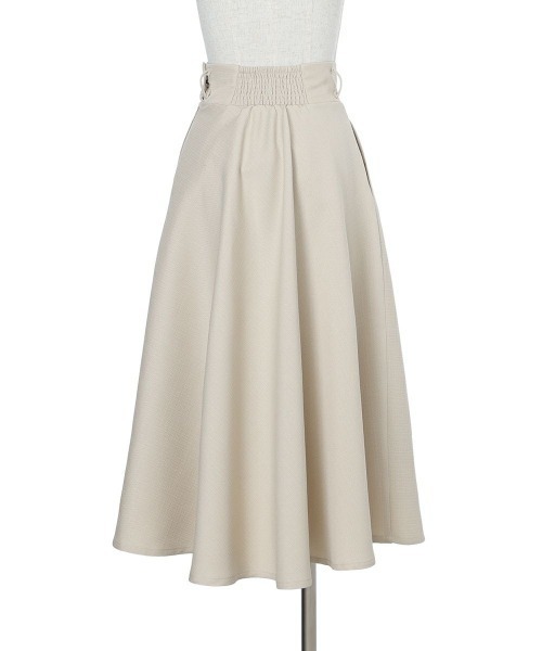an another angelus(アンアナザーアンジェラス)の「ダブルカラーベルトフレアースカート(スカート・レディース・ライトベージュ/ネイビー・FREE)」の21枚目の写真