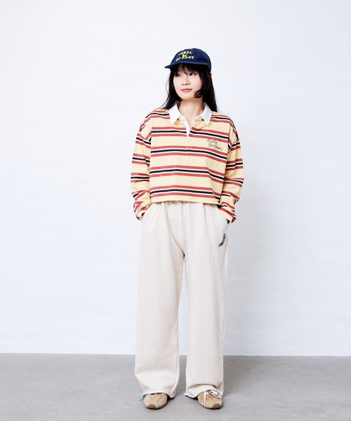 Fluffy BROTHERS(フラッフィーブラザーズ)の「カットオフ スウェットパンツ(大人サイズ)(スウェットパンツ・メンズ・ベージュ/グレー・L/XL/M)」の10枚目の写真