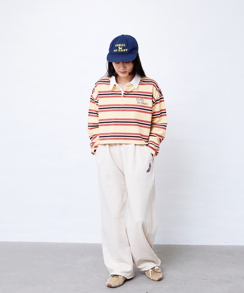 Fluffy BROTHERS(フラッフィーブラザーズ)の「カットオフ スウェットパンツ(大人サイズ)(スウェットパンツ・メンズ・ベージュ/グレー・L/XL/M)」の12枚目の写真