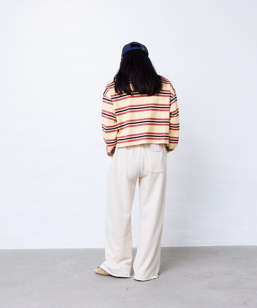 Fluffy BROTHERS(フラッフィーブラザーズ)の「カットオフ スウェットパンツ(大人サイズ)(スウェットパンツ・メンズ・ベージュ/グレー・L/XL/M)」の13枚目の写真