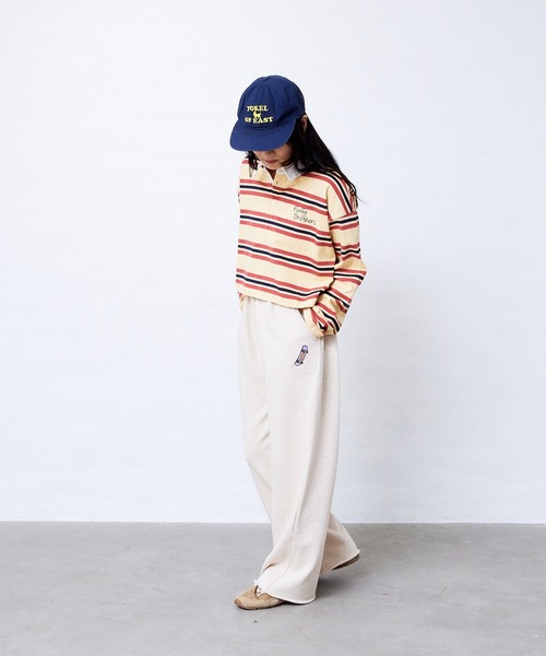 Fluffy BROTHERS(フラッフィーブラザーズ)の「カットオフ スウェットパンツ(大人サイズ)(スウェットパンツ・メンズ・ベージュ/グレー・L/XL/M)」の14枚目の写真