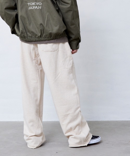 Fluffy BROTHERS(フラッフィーブラザーズ)の「カットオフ スウェットパンツ(大人サイズ)(スウェットパンツ・メンズ・ベージュ/グレー・L/XL/M)」の17枚目の写真