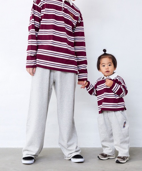Fluffy BROTHERS(フラッフィーブラザーズ)の「カットオフ スウェットパンツ(大人サイズ)(スウェットパンツ・メンズ・ベージュ/グレー・L/XL/M)」の8枚目の写真