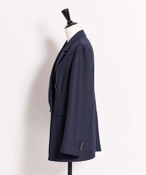 NOELA(ノエラ)の「4Bダブルブレストジャケット(テーラードジャケット・レディース・ベージュ/ネイビー/モカ・S/M)」の21枚目の写真