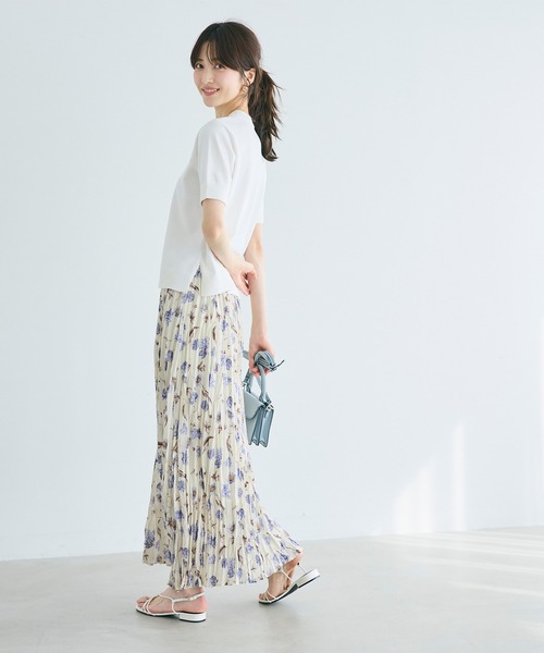 coca(coca)(コカ)の「ワッシャープリーツスカート(スカート・レディース・ブラック/A・L/M/S)」の9枚目の写真