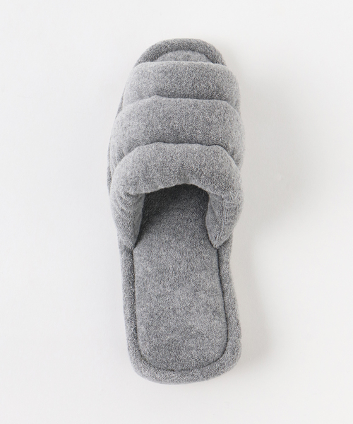 journal standard Furniture (ジャーナルスタンダードファニチャー)の「TOWEL PUFFY SLIPPER スリッパ(ルームシューズ/スリッパ・レディース・チャコールグレー/グリーン/ブルー系その他/イエロー・FREE)」の13枚目の写真