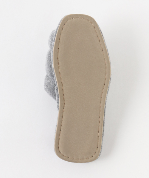 journal standard Furniture (ジャーナルスタンダードファニチャー)の「TOWEL PUFFY SLIPPER スリッパ(ルームシューズ/スリッパ・レディース・チャコールグレー/グリーン/ブルー系その他/イエロー・FREE)」の14枚目の写真